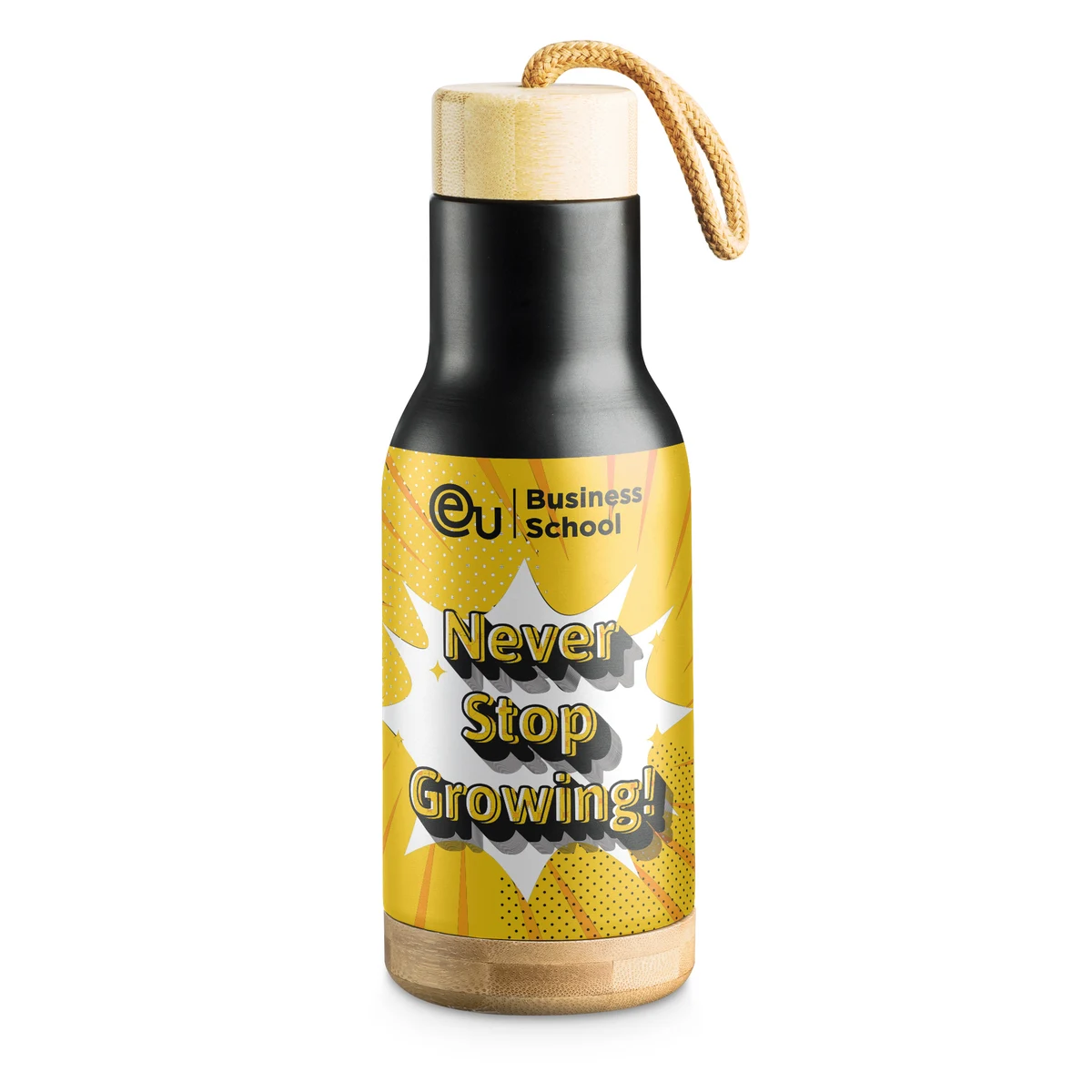 Arya Double Wall SS Vacuum Bottle - 16oz, custom water bottle with logo imprint 1