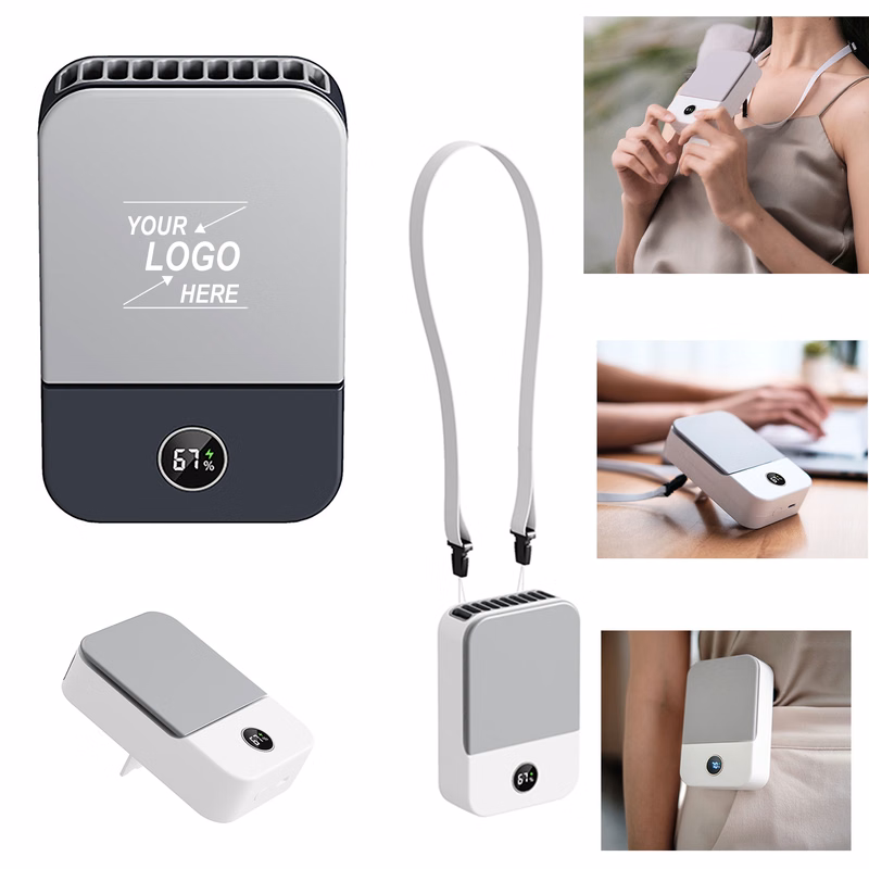 Rechargeable USB Neck Fan Portable