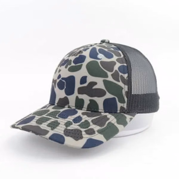 Black Desert Camo 5 Panel Trucker Hat