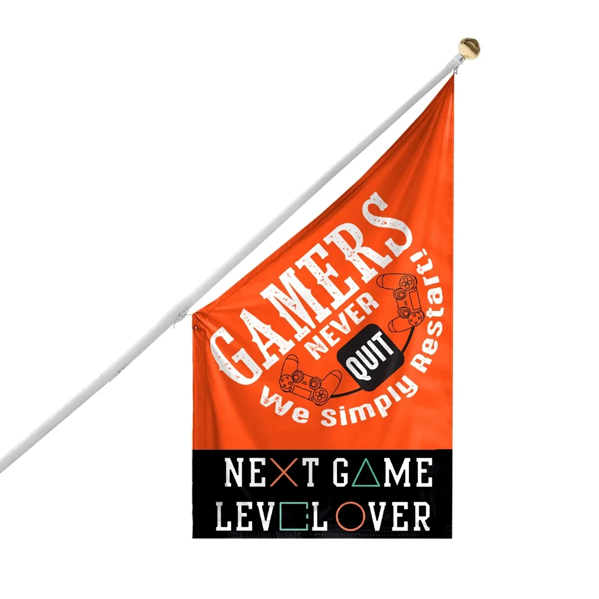 Screen Sublimation Building Flags 5.2' x 3' 1