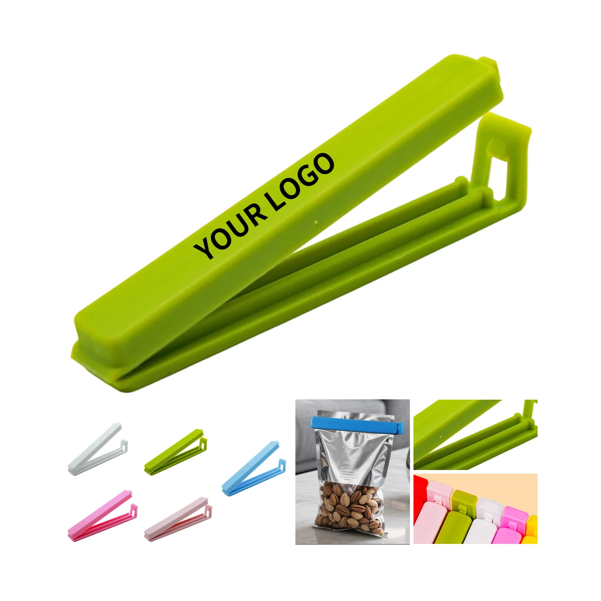 Plastic Food Storage Bag Clip With Sealing Design 1