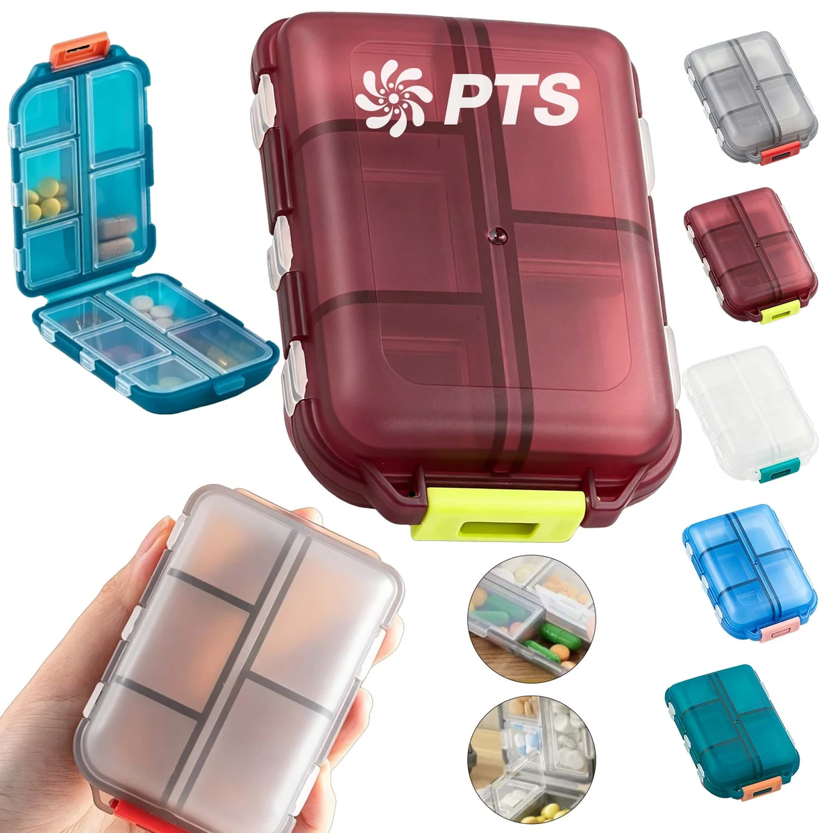 Double Layer Pill Storage Box 1