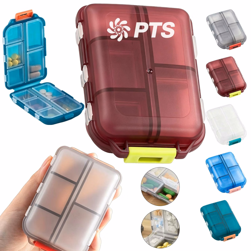 Double Layer Pill Storage Box