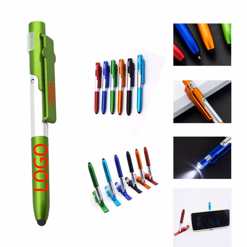 4-in-1 Phone Stand Foldable Pen Light
