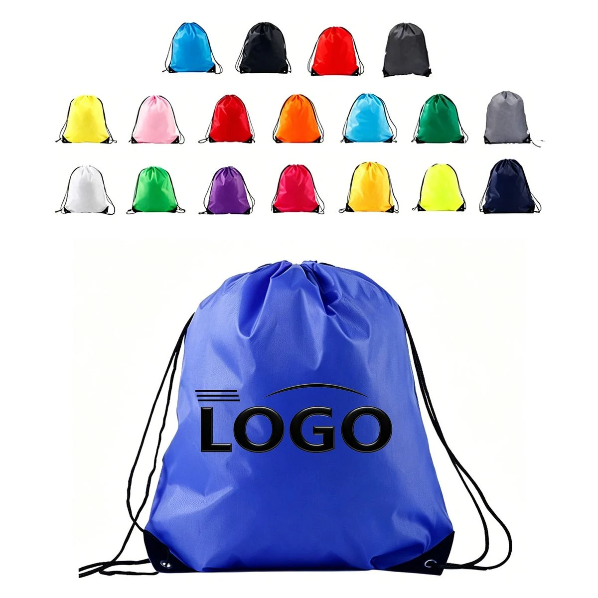 Personalized Waterproof Gym Drawstring Sack Pack 1
