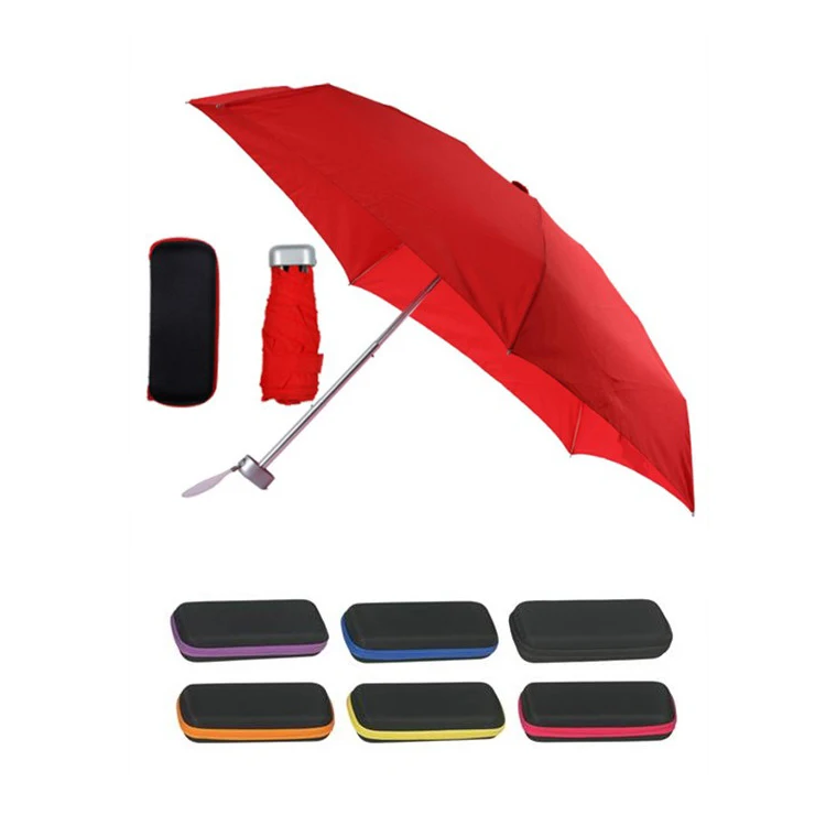 Mini 5 Folding Umbrella With EVA Case 1
