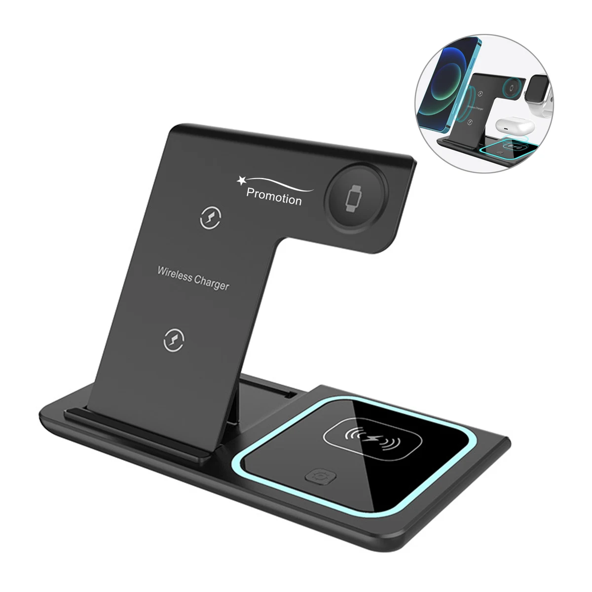 3-In-1 Wireless Desk Charger 1