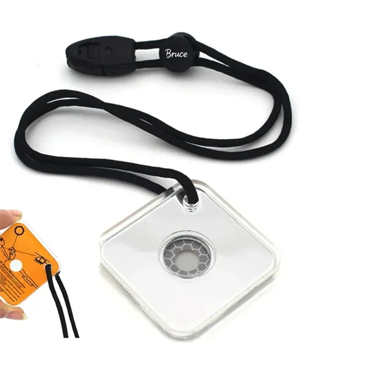 Outdoor Acrylic Survival Signal Mirror w/ Whistle 1