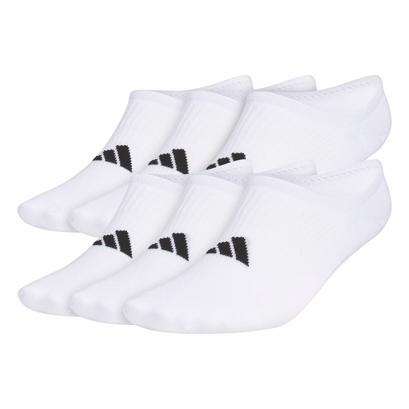 Adidas Men's Superlite 3.0 6-Pack Super No Show Sock