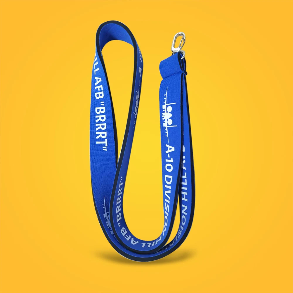 Custom Neoprene Lanyard 1
