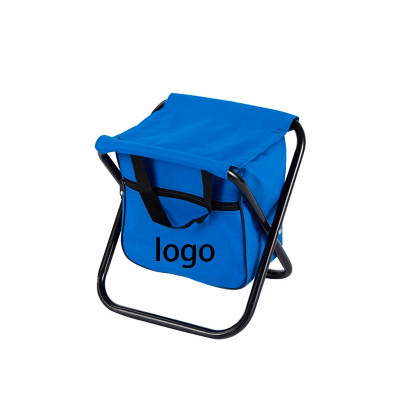 Portable Folding Stool with Storage Pouch