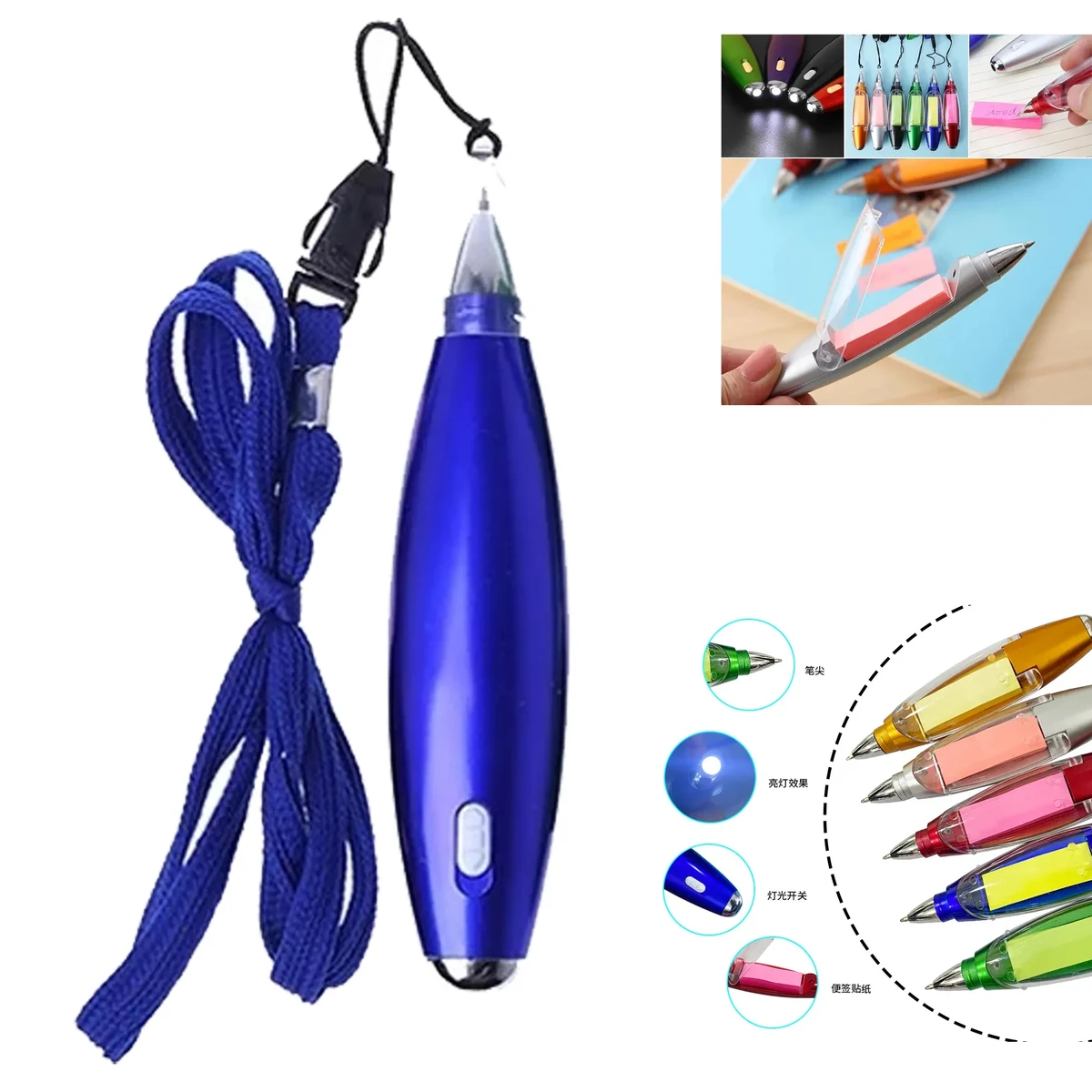 Flashlight Pen with Note 1