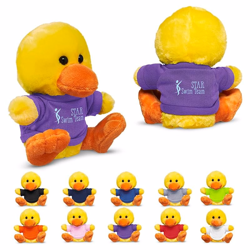 7" Plush Duck with T-Shirt