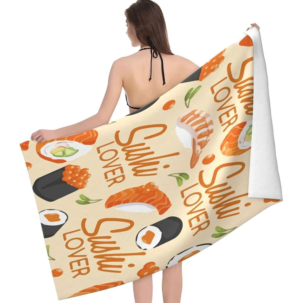Full Color Microfiber Beach Blanket 1