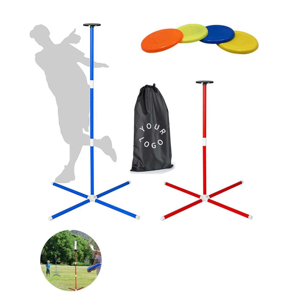 Easy Setup Disc Game for Outdoor Activities 1
