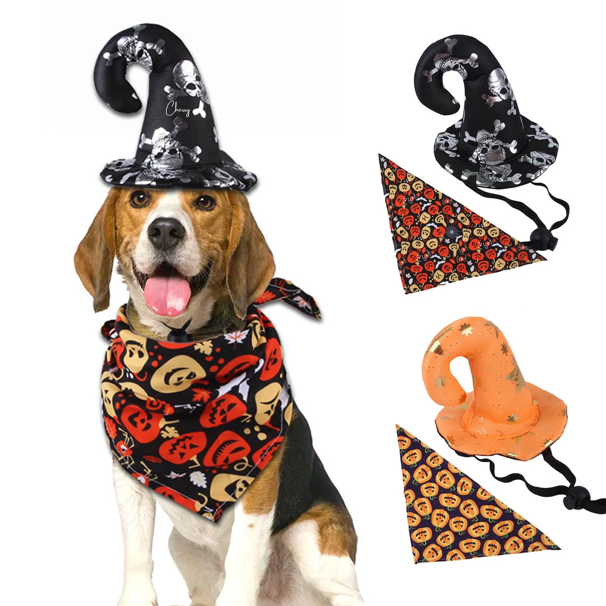 Halloween Hat/Scarf Decoration For Pet 1