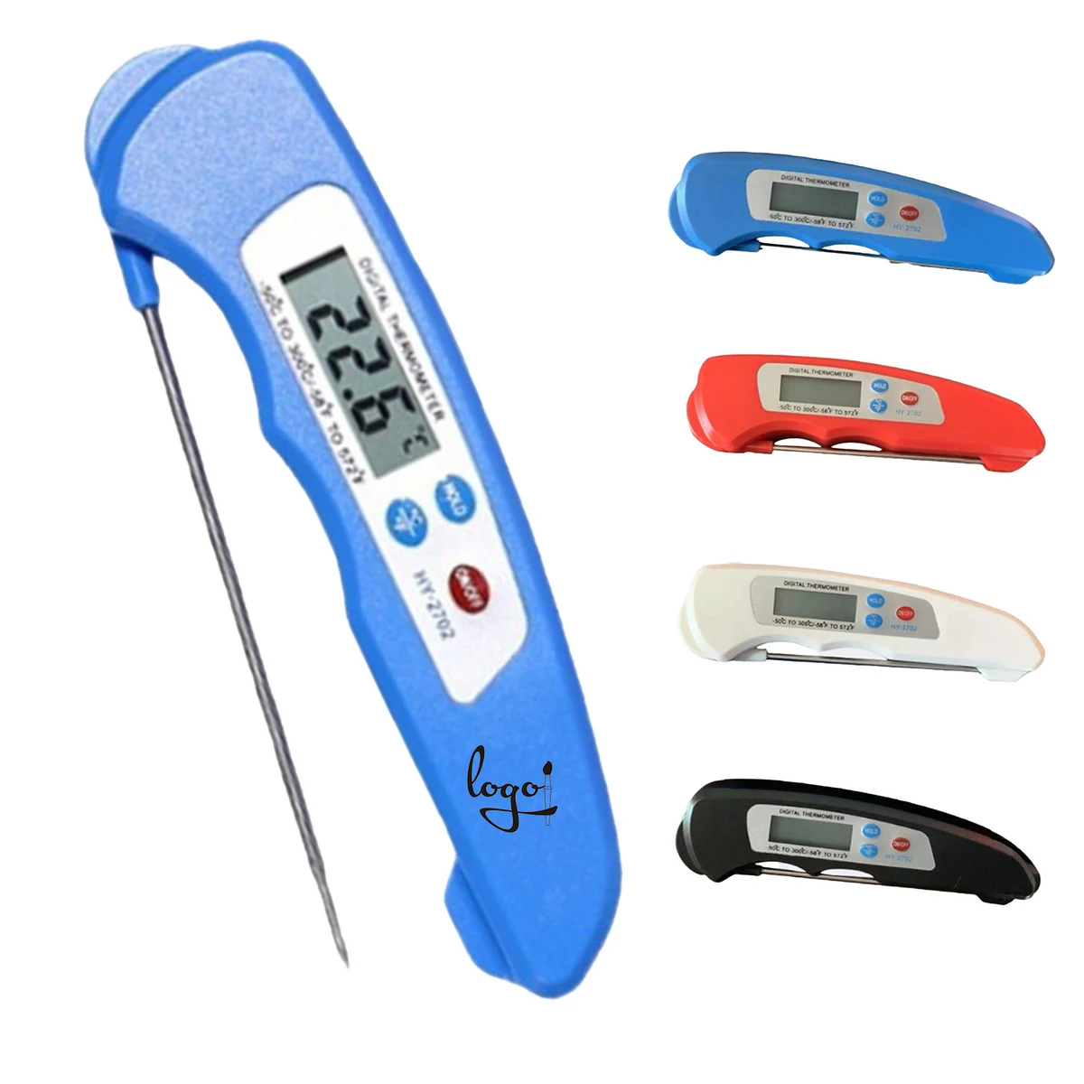Foldable Digital Grilling Thermometer 1