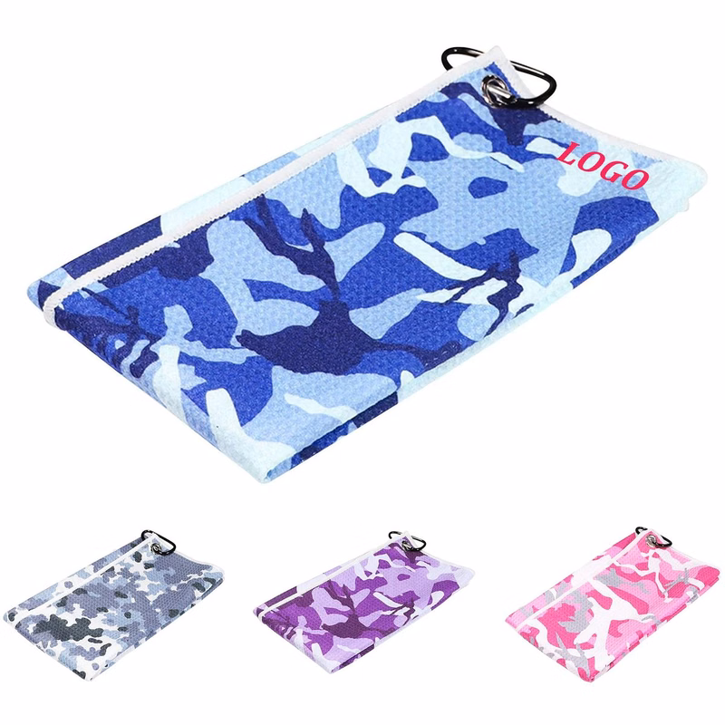 Camouflage Golf Towel