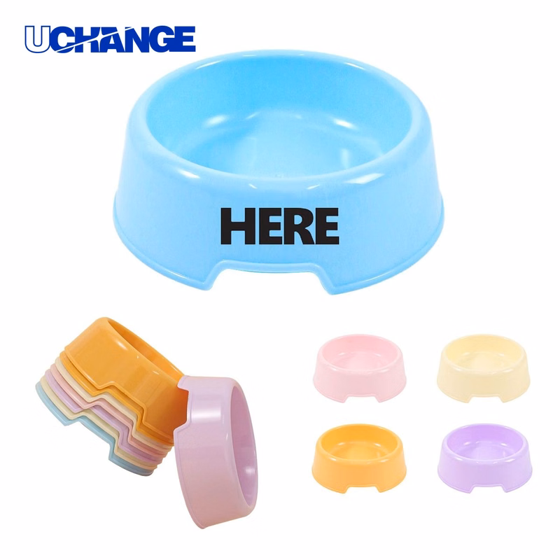 Candy-Colored Dog Food Bowl Dish