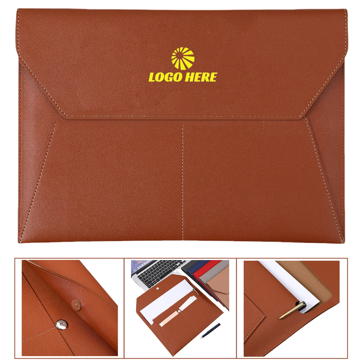 PU Leather Envelope Folder 1