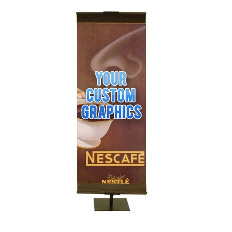 Banner Stand Small with Square Base-Double Sided 1