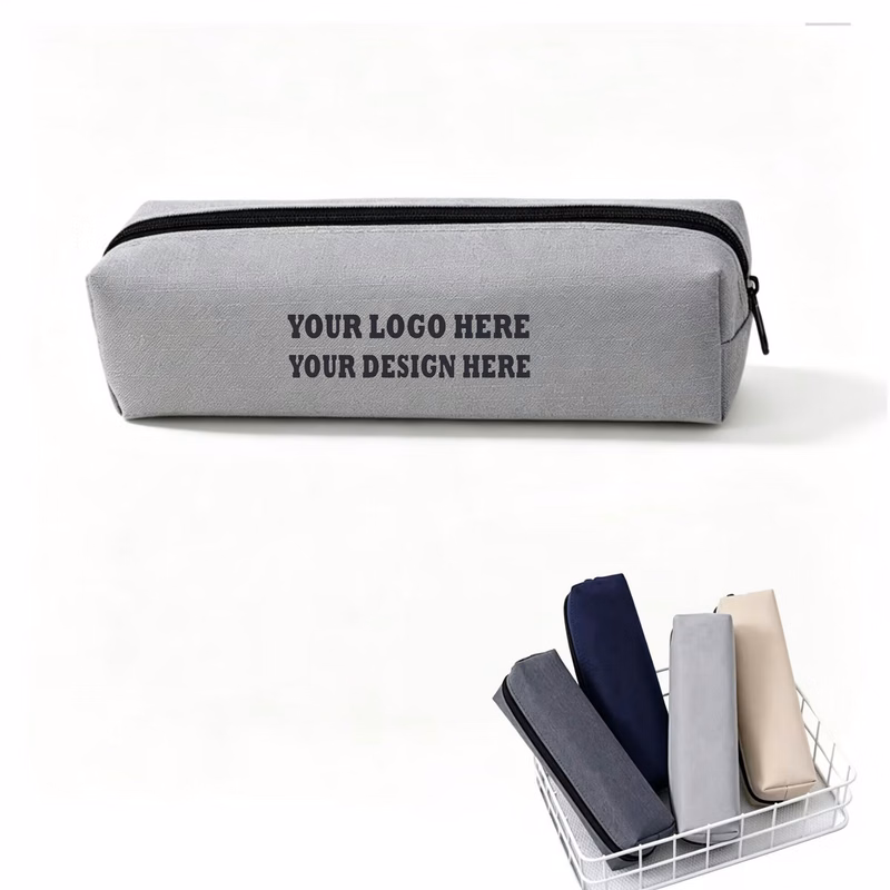 Canvas Stationery Zipper Pouch For Daily Carry