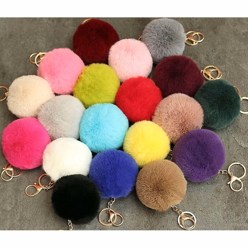 POM Keychain with Tag