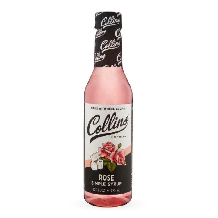 Collins™ 12.7oz Rose Simple Syrup 1