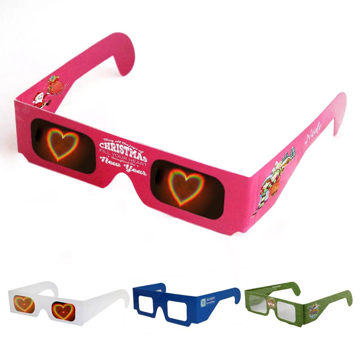 3D Fireworks Paper Glasses 1