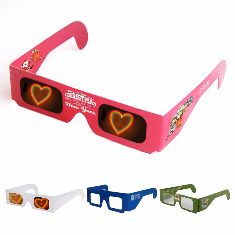 3D Fireworks Paper Glasses