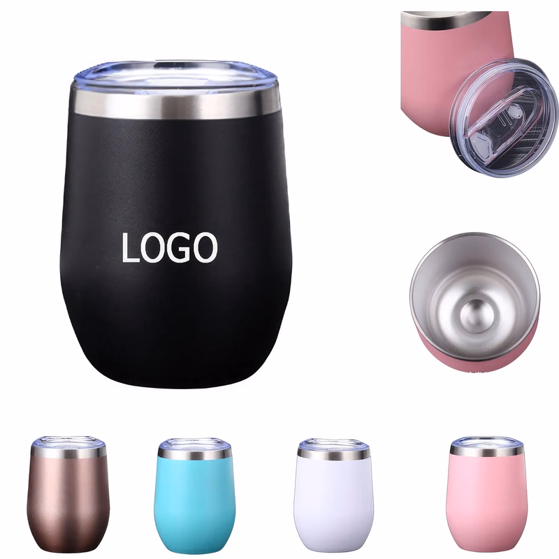 12oz Double Eggshell Big Belly Water Cup