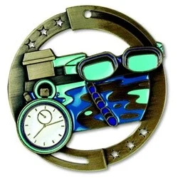 Swimming M3XL Die Cast Medal - 2-3/4" 1