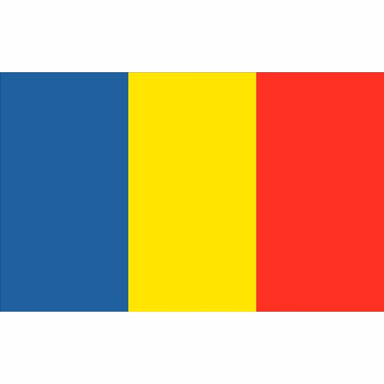Chad Flag - 3' x 5' - Nylon