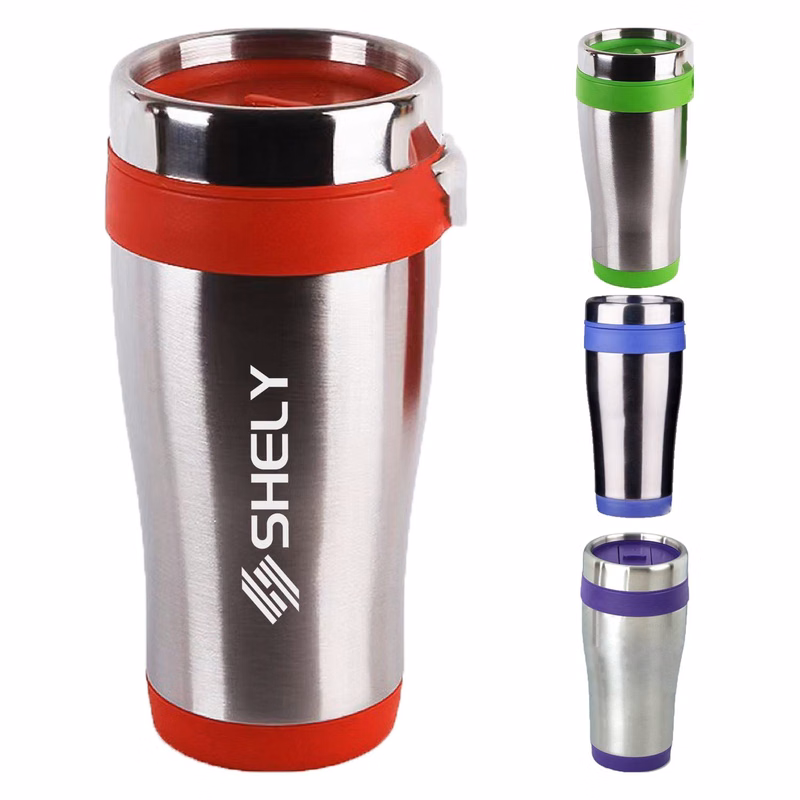16 oz Insulated Stainless Steel Travel Mugs