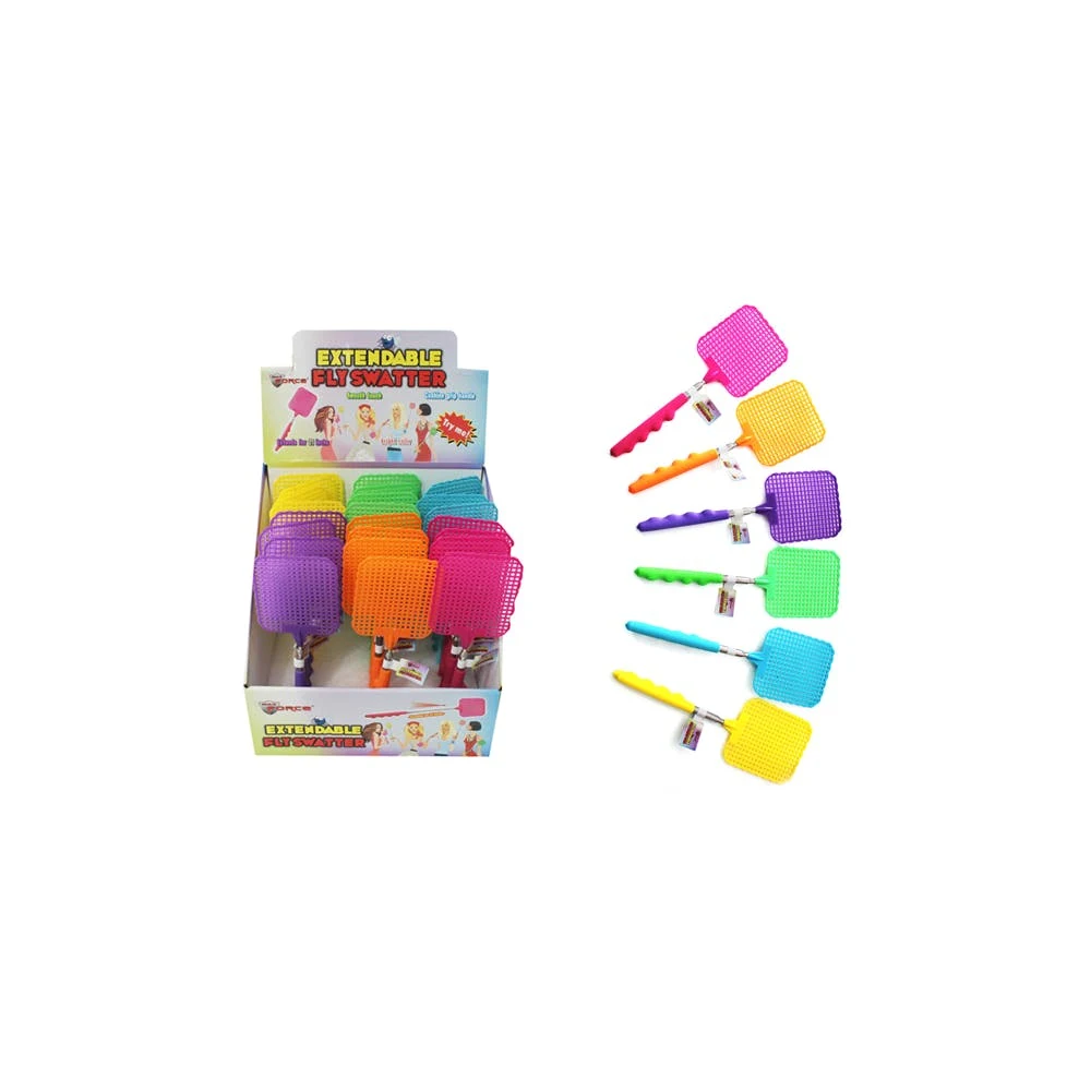 Extendable Fly Swatters Assorted Colors 1