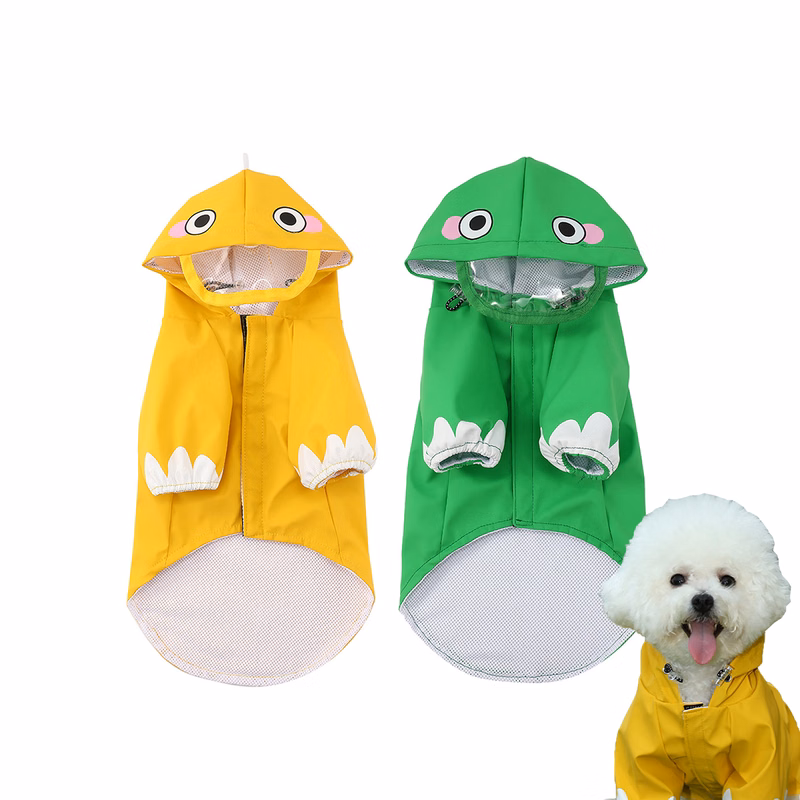 Cute and Waterproof Pet Raincoat