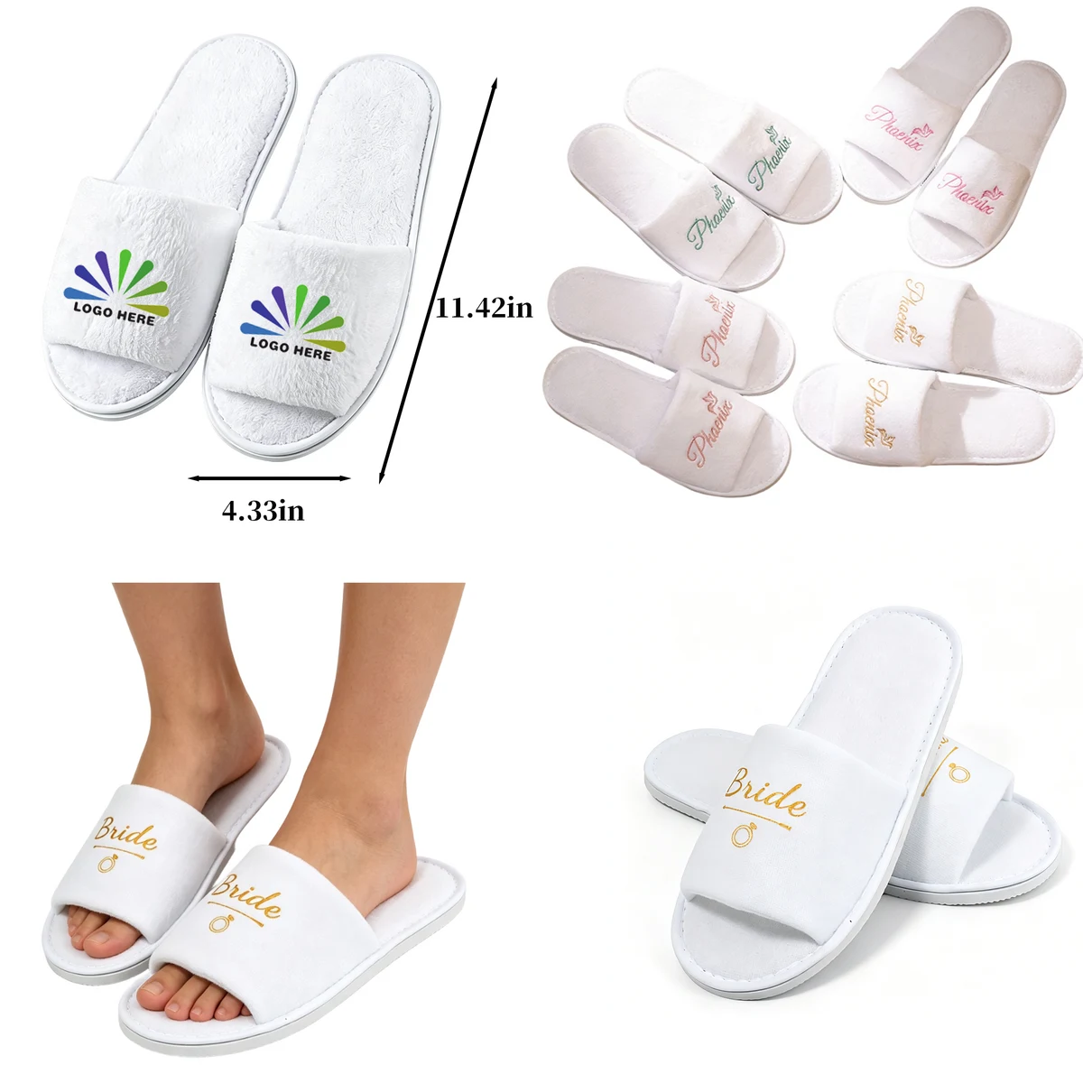 Custom Non-Slip Indoor Slippers 1