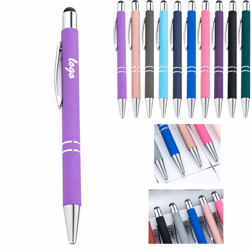 2 In 1 Capacitive Touch Screen Ballpoint Pen