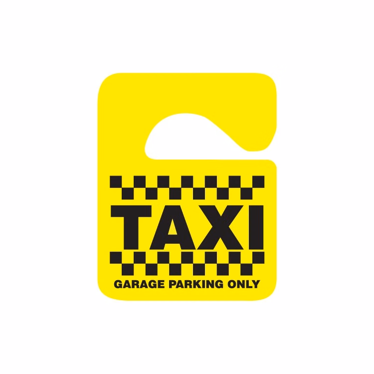 Plastic Security Hang Tag - Spot color(2 3/4"x3 1/2")