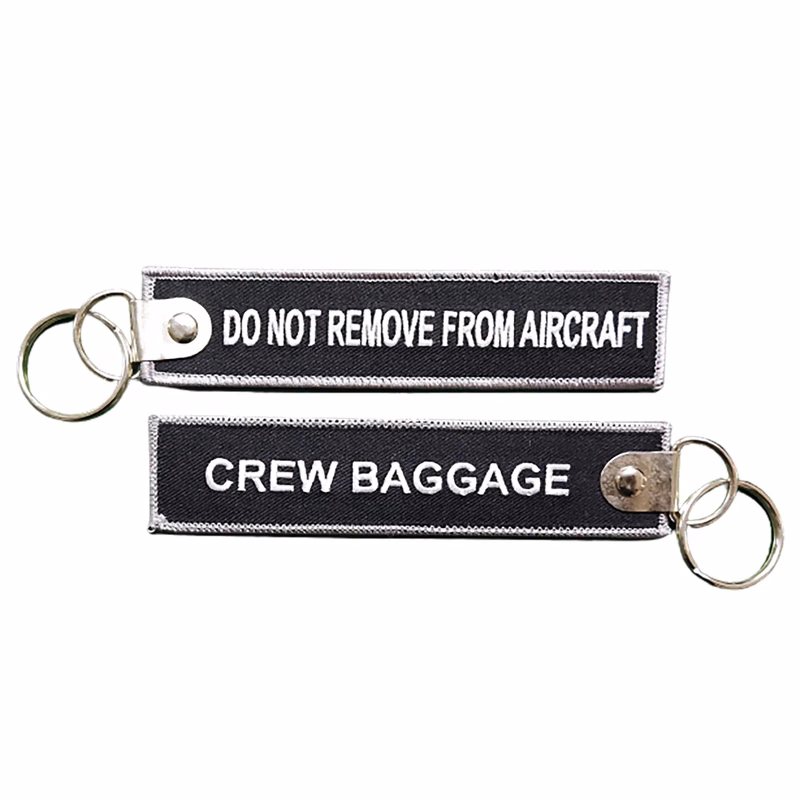 Embroidery Key Tag MOQ 50pcs