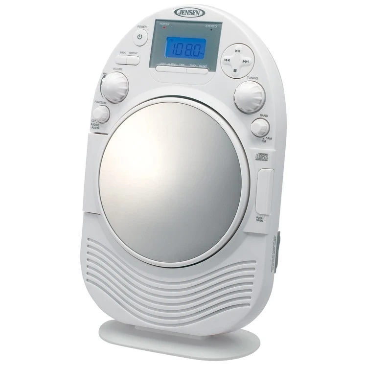 AM/FM Shower CD Radio with Fog Resistant Mirror 1