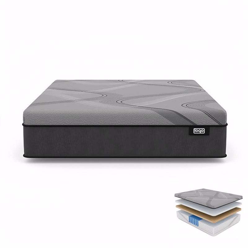 9.8" Memory Foam Spring Hybrid Mattress