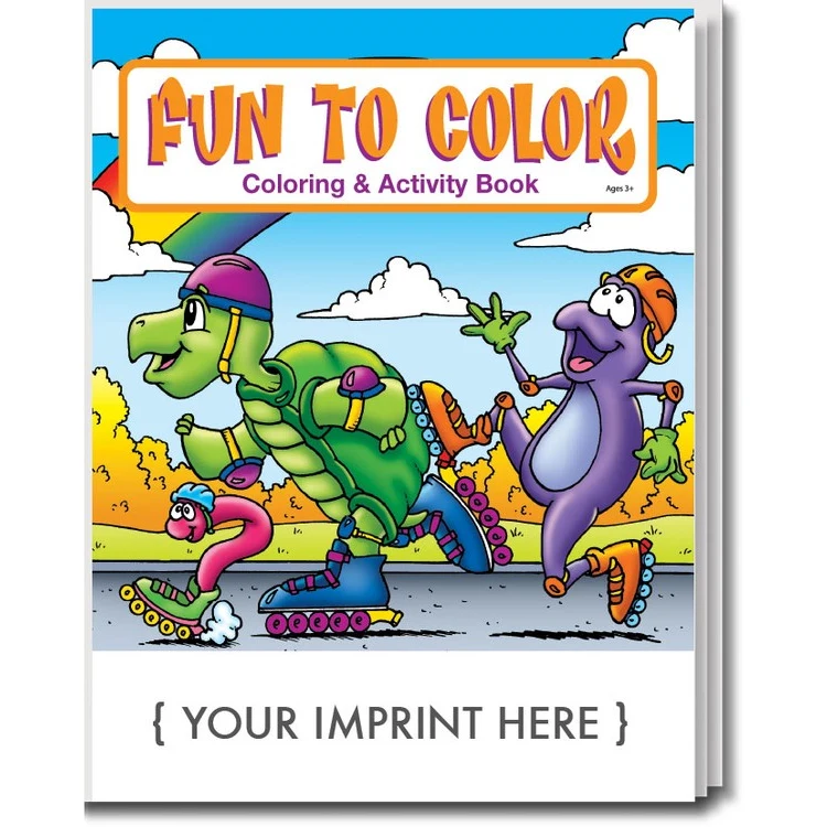 COLORING BOOK - Fun To Color Coloring & Activity Book 1