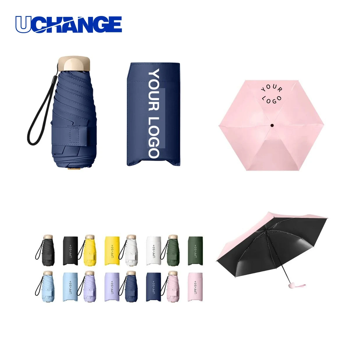 Impact Cloth Pocket Umbrella UV Protection 1
