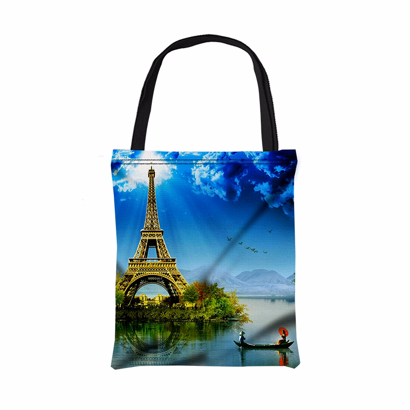 14" x 16" Full Color Canvas Tote Bag