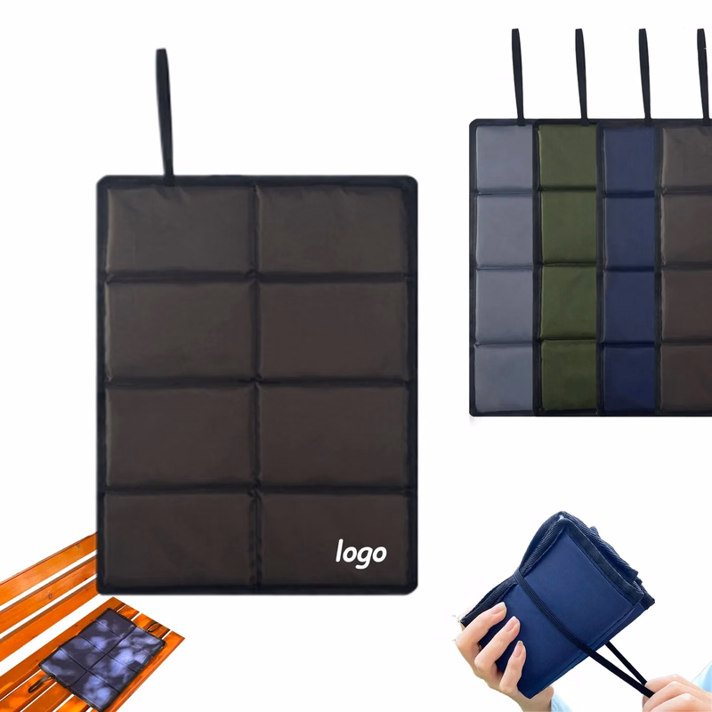 MOQ 1O Portable Eight Folding Cushion Bench Stadium