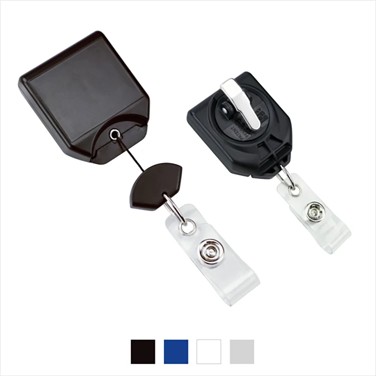 Badge Reel with Swivel Toothed Clamp 1