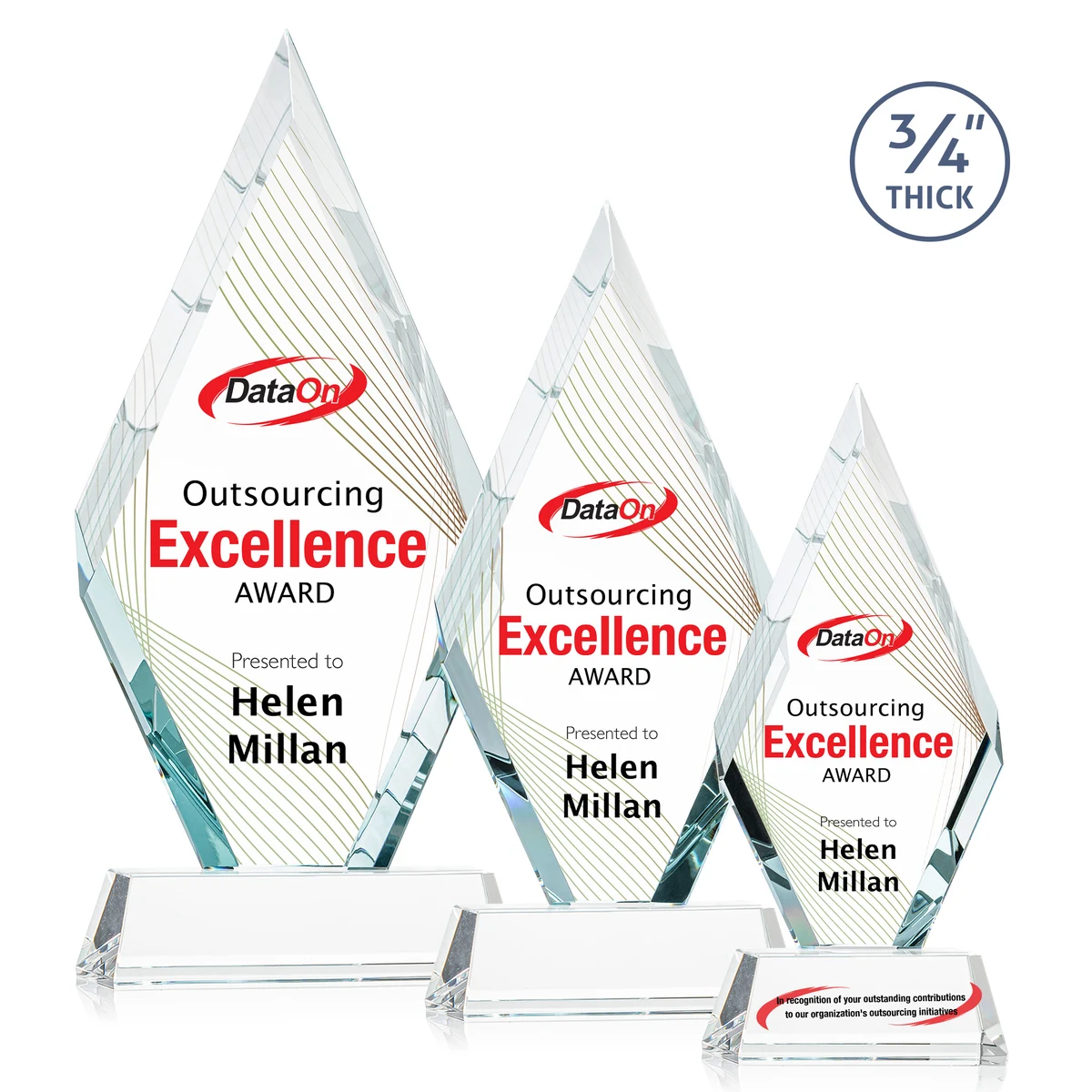 Richmond VividPrint™ Award on Newhaven - Clear 1