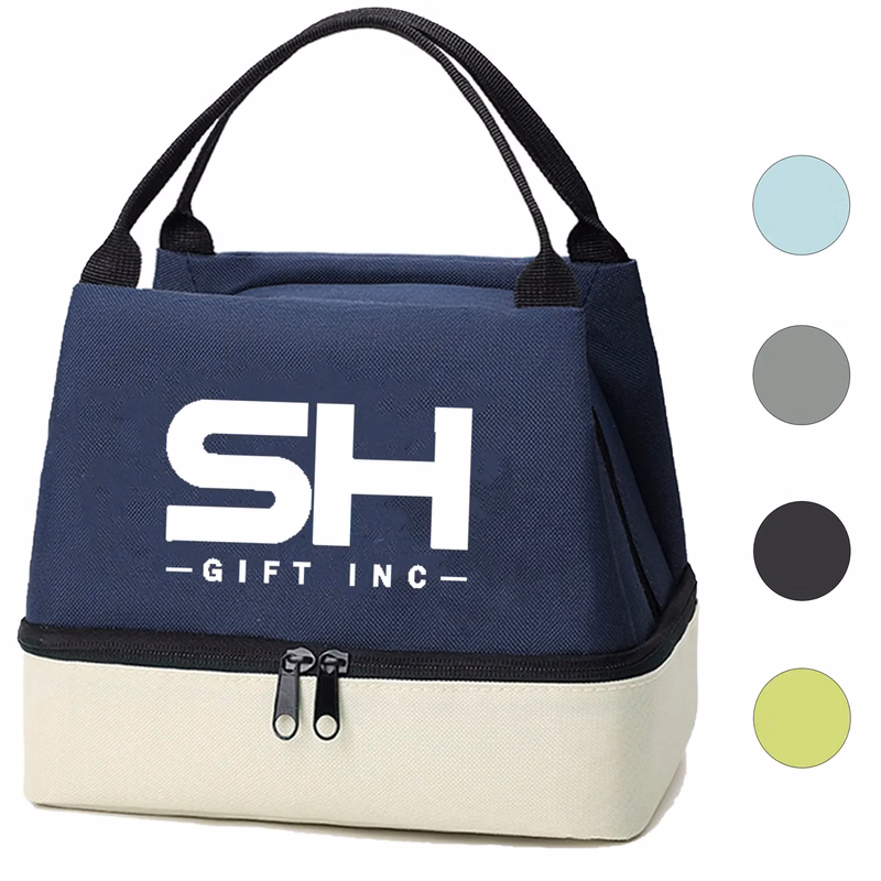 Double Aluminum Foil Insulated Bento Bag