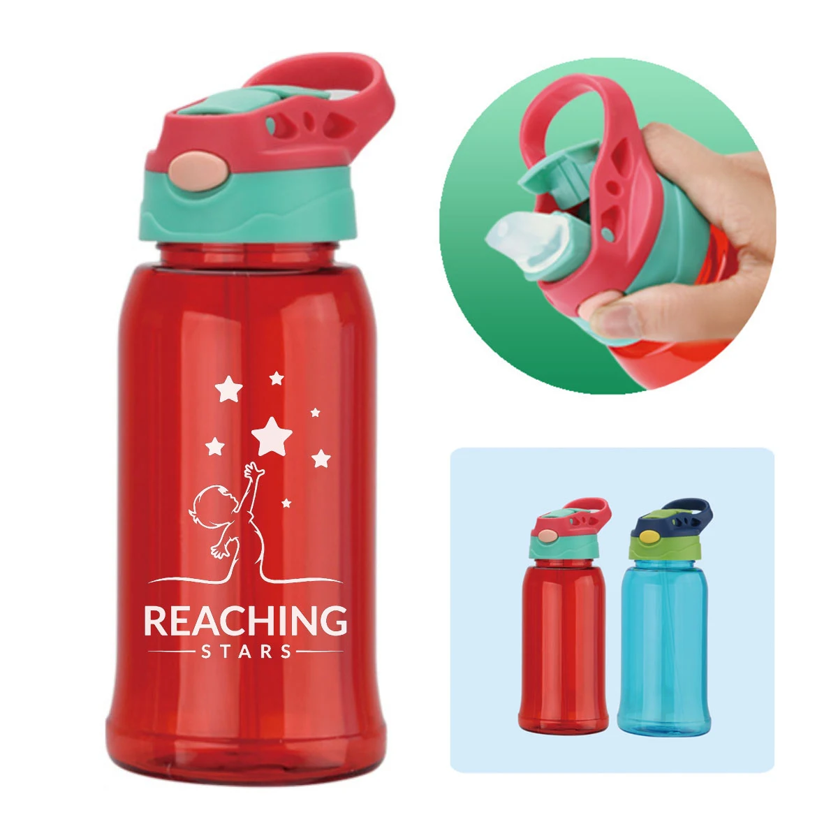 700ml Handle Children's Tritan Water Bottle 1